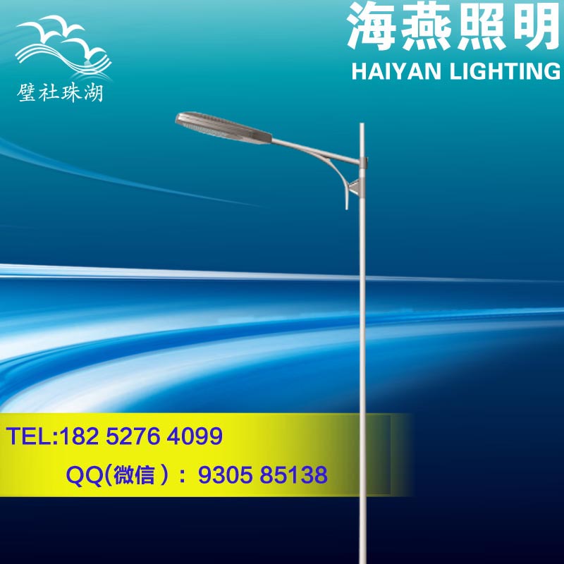 廣德6米led單臂路燈桿價格
