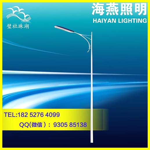 磐安單臂LED路燈12米120W價格